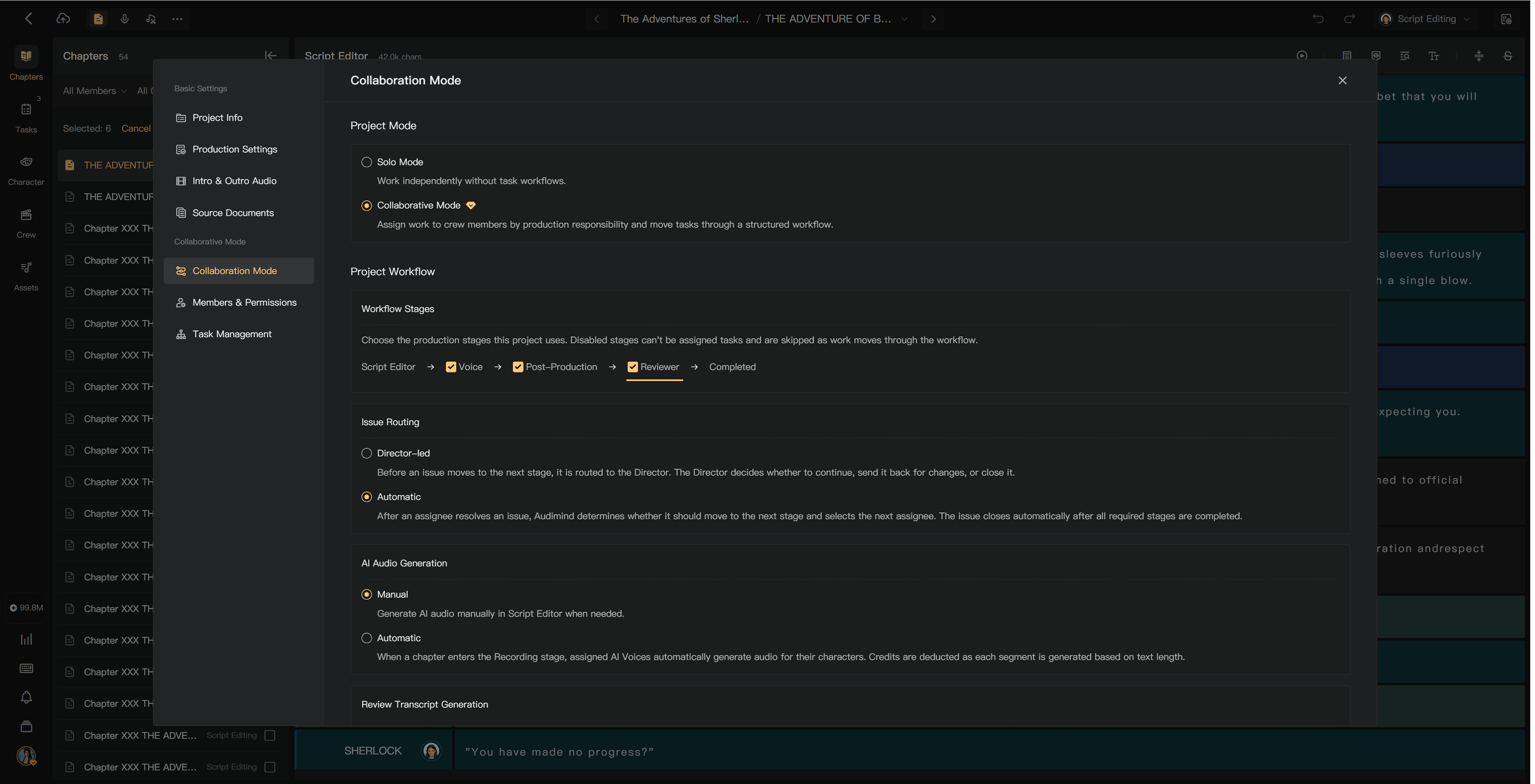 Enable Review